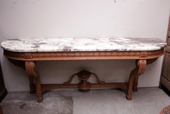 antique Louis XVI style console