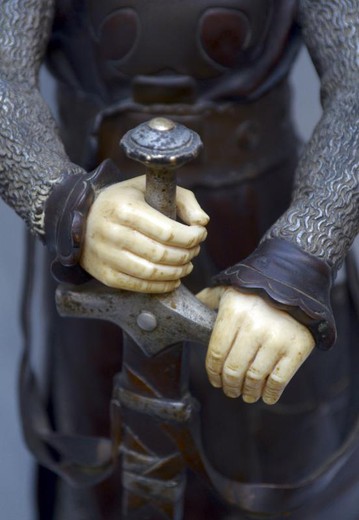 Антикварная скульптура «Рыцарь»