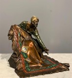 Antique sculpture "Carpet Merchant"