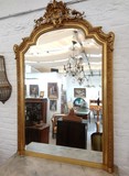 Large antique mirror