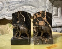 Antique bookends "Elephants"