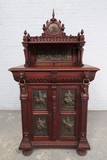 Antique renaissance cabinet