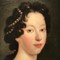 Antique portrait of Louise-Francoise De Bourbon