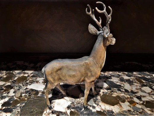 Sculptural composition "A pair of deer"