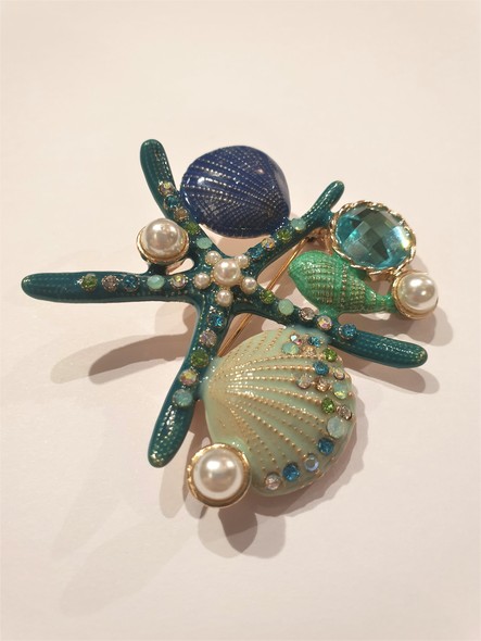 Vintage «starfish brooch»