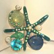 Vintage «starfish brooch»