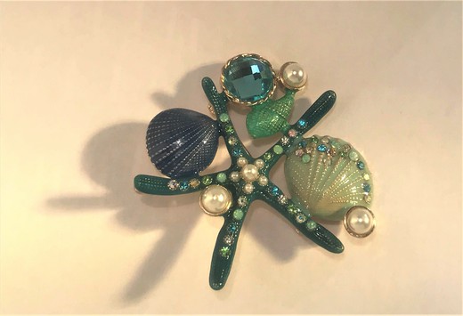 Vintage «starfish brooch»