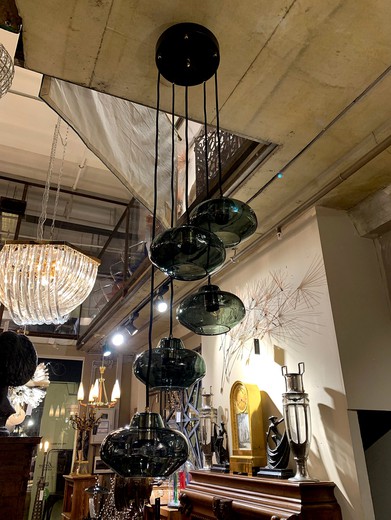 Vintage chandelier by Alessandro Pianon