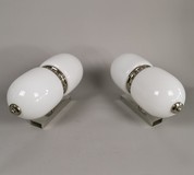 Vintage paired sconces Mazzega