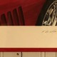 Antique lithograph "Ferrari F40"