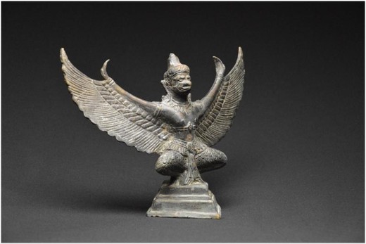 Antique sculpture Garuda