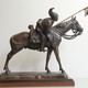 Antique sculpture "Spearman"