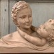 Antique sculpture "Mother and Child"
