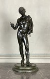 Antique sculpture "Narcissus"