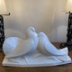 "A couple of doves" Art Deco sculpture