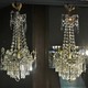 Antique pair chandeliers