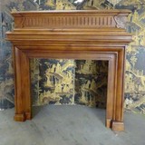 Antique fireplace portal