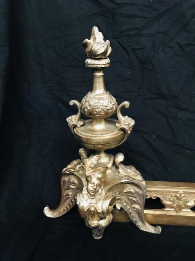 Барьер для камина в стиле Людовика XV