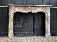 Fireplace portal in the style of Louis XV