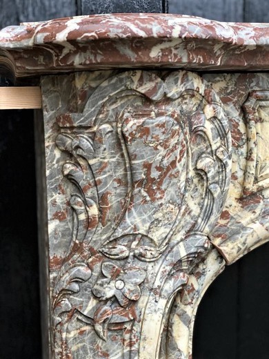 Fireplace portal in the style of Louis XV