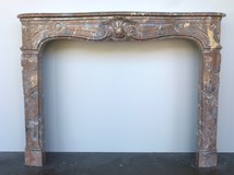 Antique fireplace portal