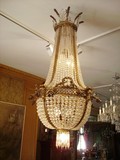 Антикварная люстра Baccarat