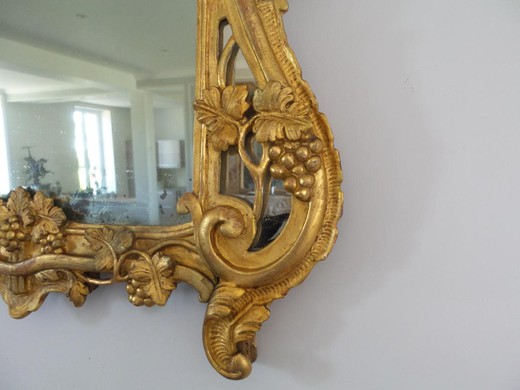 антикварная галерея зеркал предметов декора и интерьера в стиле рококо людовик 15 из золоченого дерева