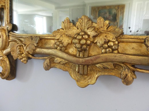 галерея старинных зеркал предметов декора и интерьера в стиле рококо людовик 15 из золоченого дерева