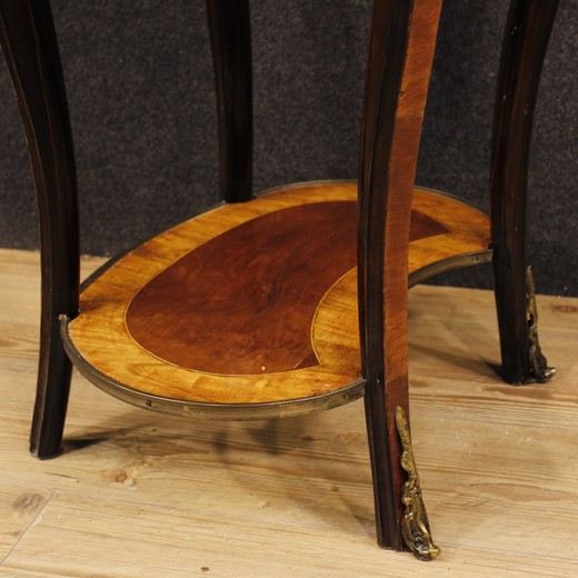 антикварная мебель из красного дерева с бронзой в стиле наполеон 3