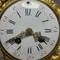 Старинные часы и парные канделябры