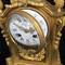 Антикварные часы с канделябрами