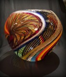 Murano glass vase