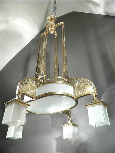 Antique chandelier.