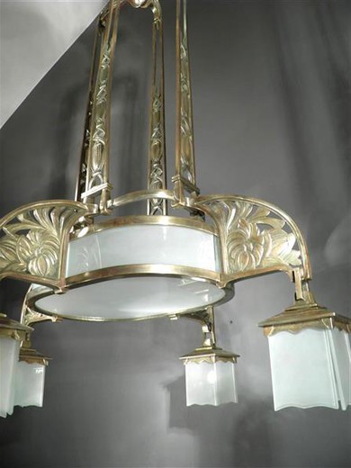 Antique chandelier.