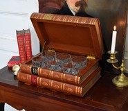 Antique set for whiskey