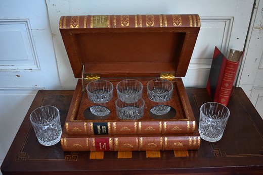 Antique set for whiskey