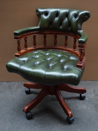 Antique armchair Chesterfield