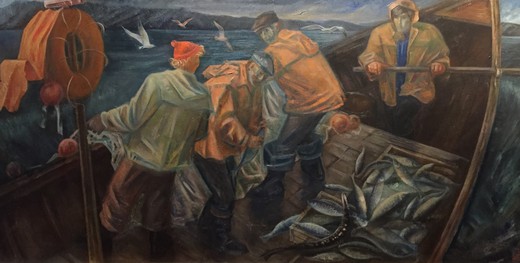 Painting "Fishermen"