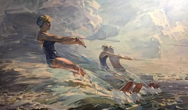Картина «Бегущая по волнам»