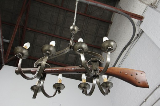 Unusual antique chandelier