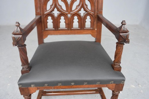 Antique Gothic Chair
