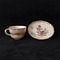 Antique cup and saucer "Meissen"