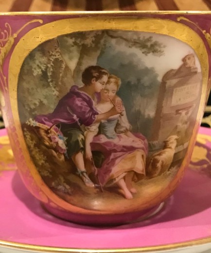 Antique cup and saucer