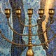 Antique menorah