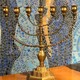 Antique menorah