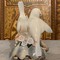 Antique statuette of two doves