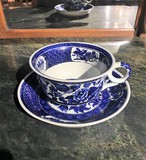 Antique tureen with saucer