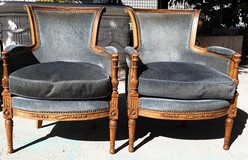 Antique armchairs