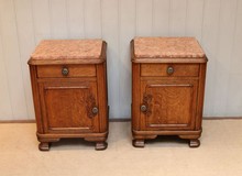 Antique bedside tables