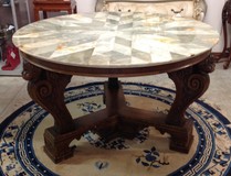 Antique round table